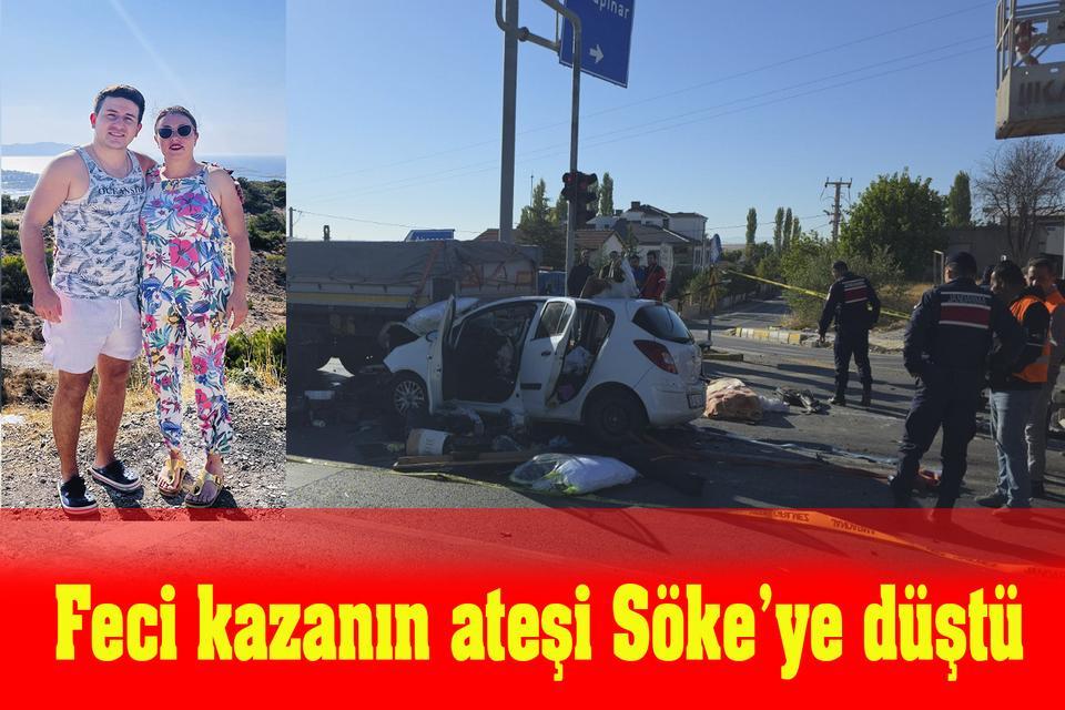 Aydınlı aile faciayı yaşadı: Anne öldü, sürücü oğlu ise ağır yaralı