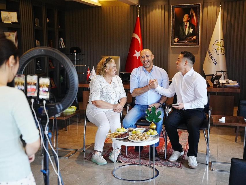 Başkan Zencirci, Çinli tanıtım elçilerini ağırladı