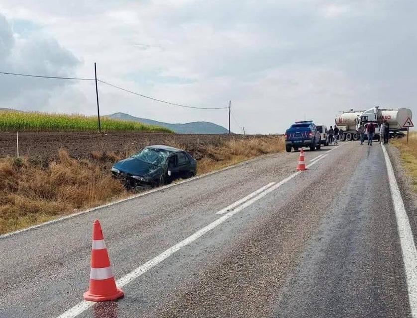 Tır ile otomobil çarpıştı: 4 yaralı