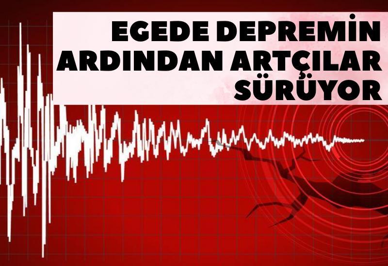 Egede depremin ardından artçılar sürüyor