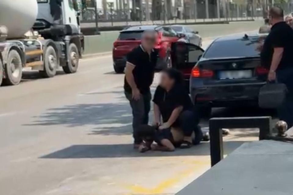 Eski eşinden kocasına meydan dayağı
