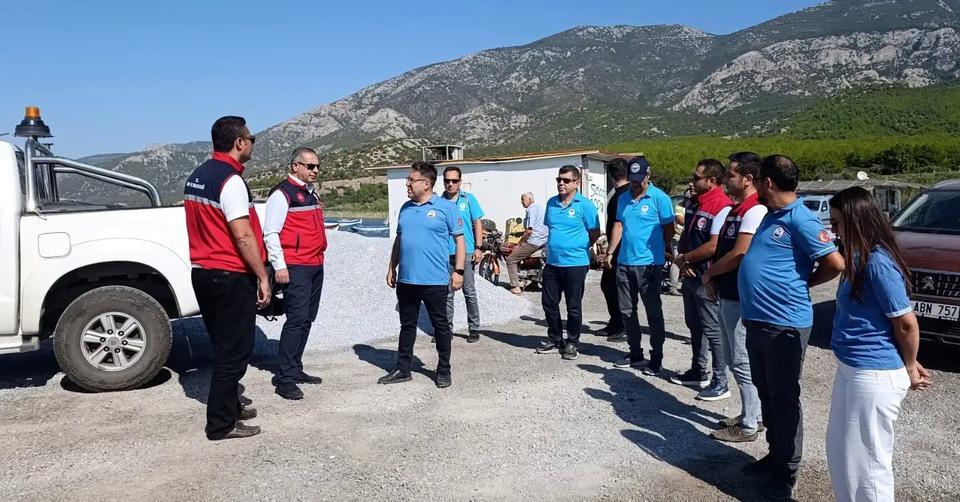 Karina Dalyanı’nda hem denetim hem de sorunlar dinlendi
