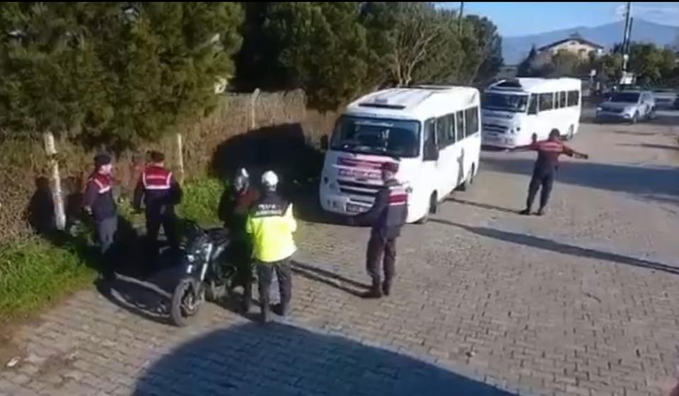 Aydın’da kampüs önünde şok kontrol