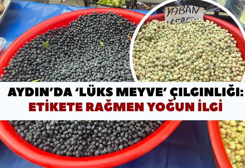 Aydın’da ‘lüks meyve’ çılgınlığı: Etikete rağmen yoğun ilgi