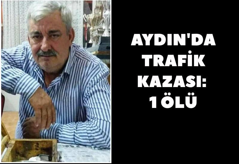 Aydın'da trafik kazası: 1 ölü