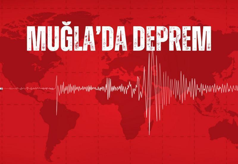 Muğla'da deprem