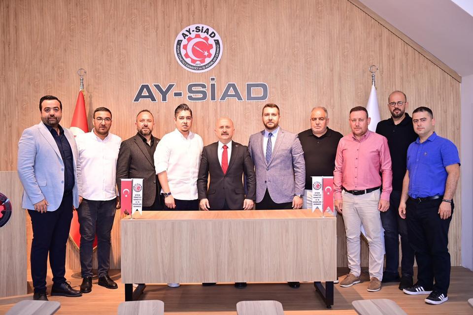 Vali Varol'dan AYSİAD'a ziyaret