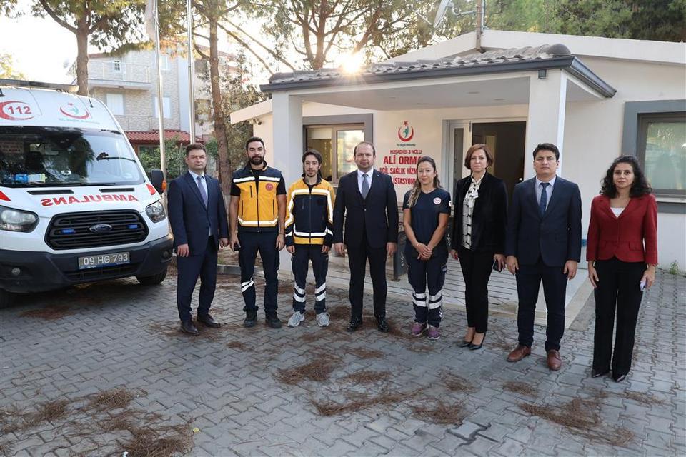 Müdür Şenkul'dan Kuşadası'na ziyaret