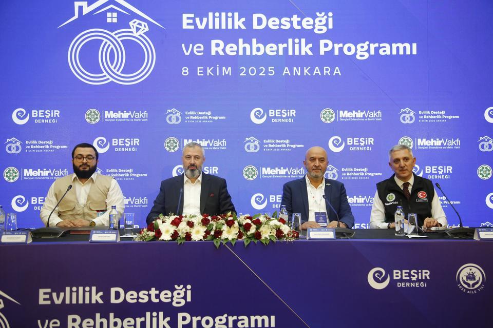 Beşir Derneği ve Mehir Vakfı’ndan 15 bin çifte “Aile Yılı” desteği