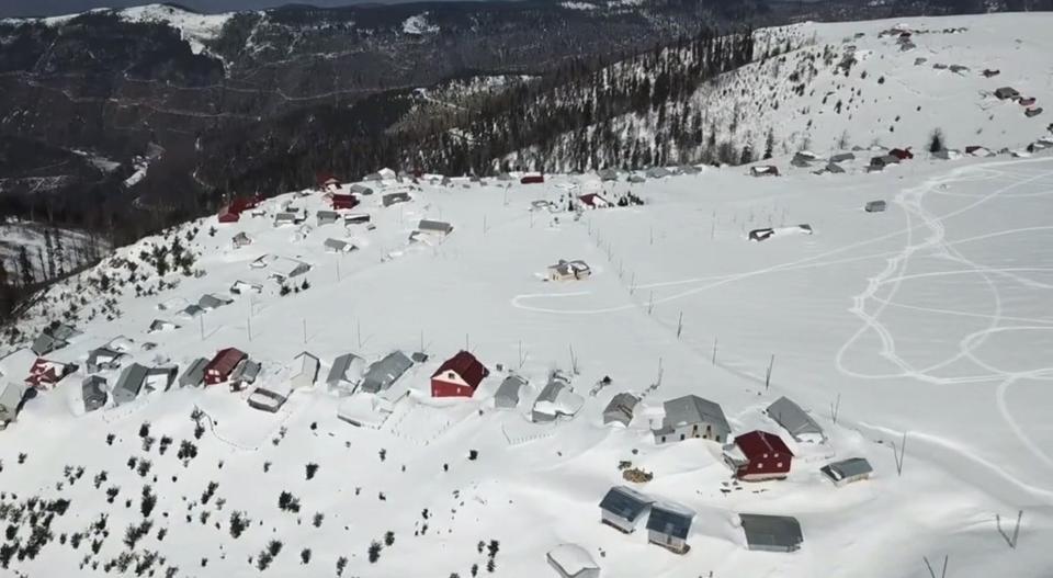 Türkiye’nin en yüksek kar kalınlığı Düzce’de ölçüldü