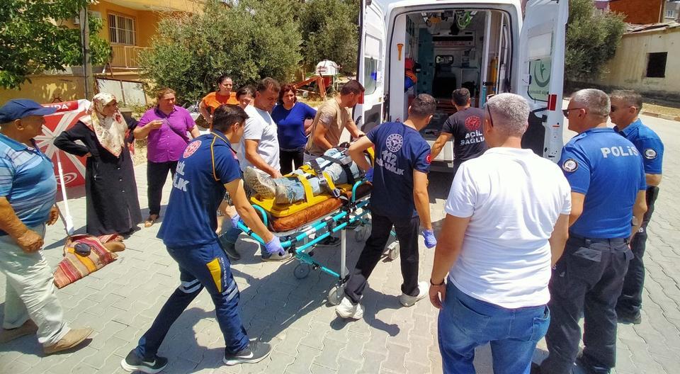BUHARKENT'TE TRAFİK KAZASI: 1 YARALI