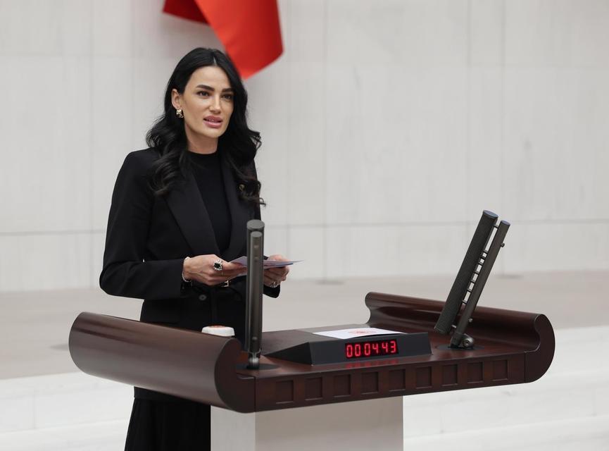 AK Parti Aydın Milletvekili Seda Sarıbaş’tan Filistin mesajı