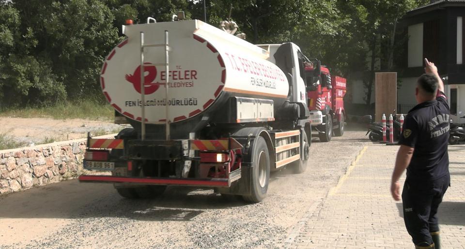 AYDIN'DAKİ YANGIN KONTROL ALTINA ALINDI