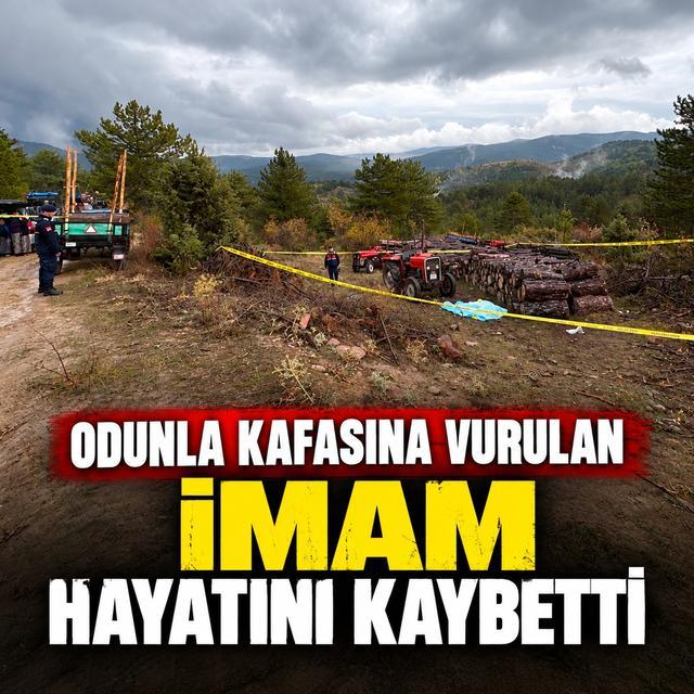Odunla kafasına vurulan köy imamı hayatını kaybetti
