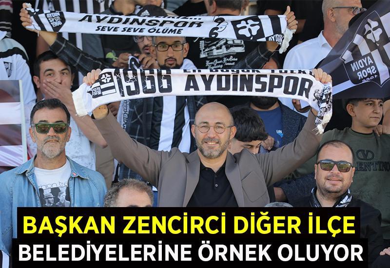 Başkan Zencirci diğer ilçe belediyelerine örnek oluyor