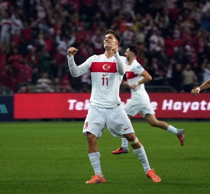Kenan Yıldız, milli takımdaki 5. golünü atı