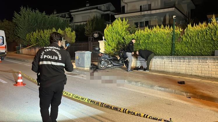 Trafoya çarpan motosiklet sürücüsü hayatını kaybetti