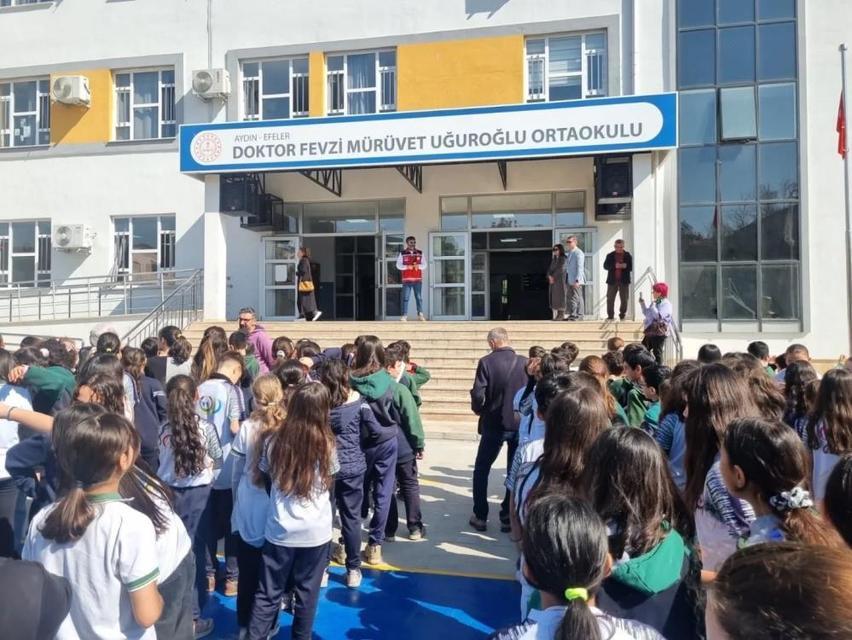Aydın’da 9 bin 489 öğrenciye afet eğitimi verildi
