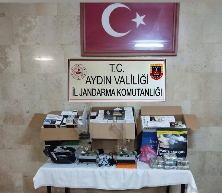 Aydın’da binlerce kaçak ürün ele geçirildi