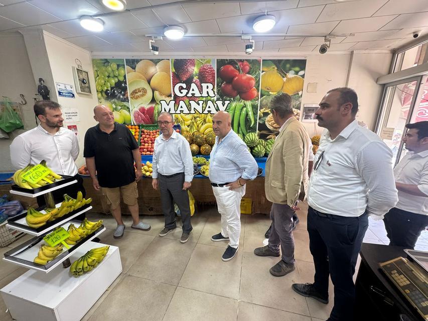 Zafer Partisi Genel Başkan Yardımcısı Fikret Bayır Söke’de esnafı ziyaret etti