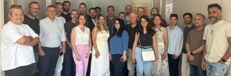 Jeoloji Mühendisleri Odası Aydın Temsilciliği'nde Salih Kaymak güven tazeledi