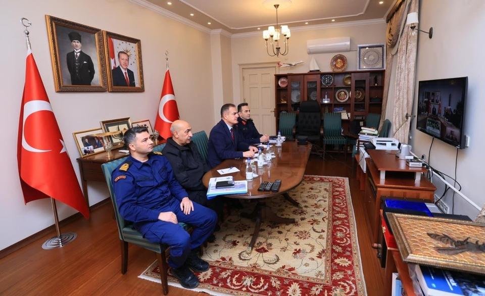 Vali Akbıyık, güvenlik zirvesinde Muğla'yı temsil etti