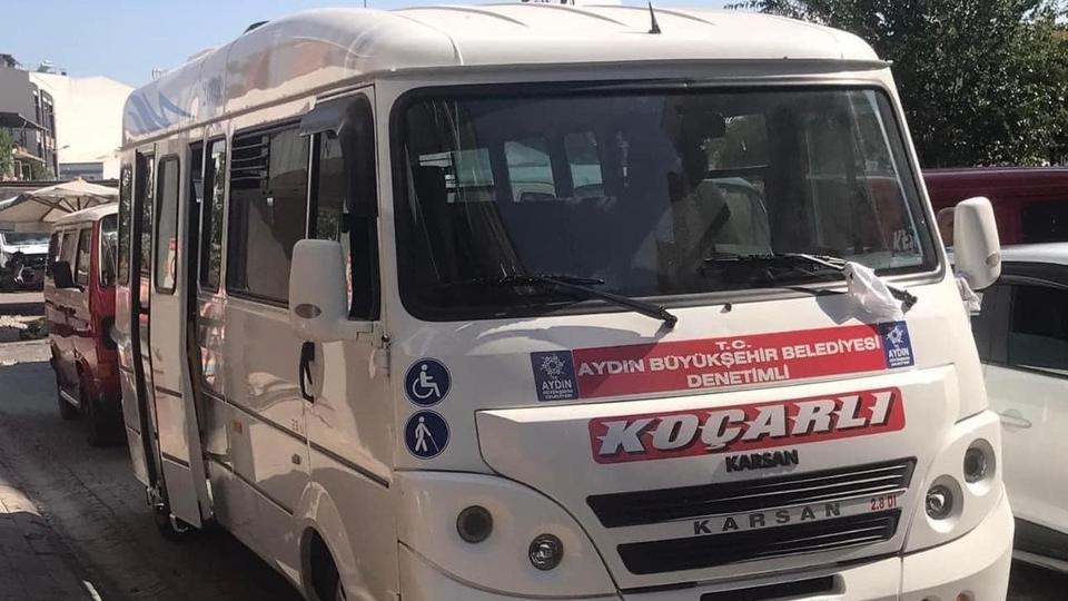 Koçarlı'da minibüs sefer saatleri güncellendi