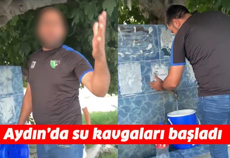 Aydın’da su kavgaları başladı