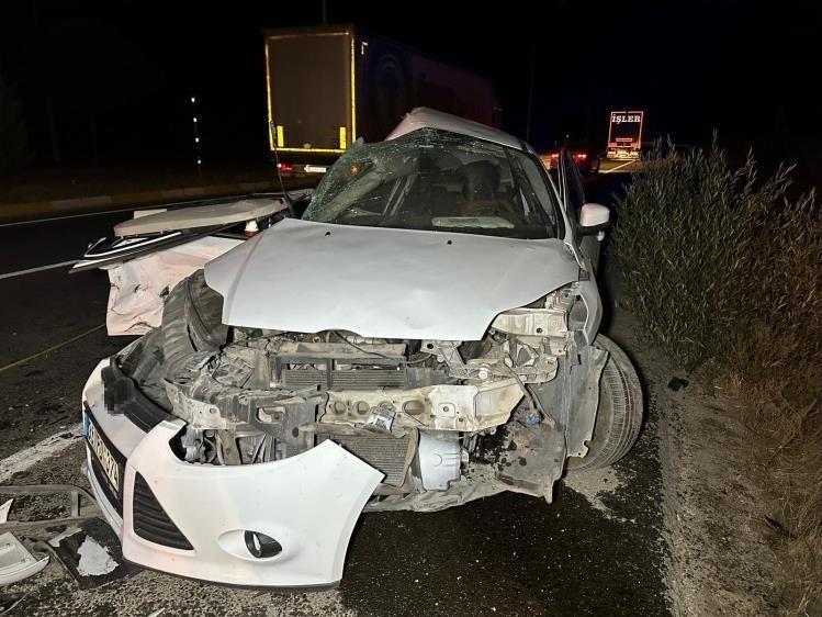 Zincirleme trafik kazası: 1 yaralı