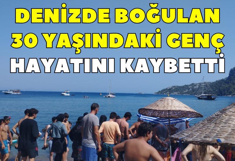 Denizde boğulan 30 yaşındaki genç hayatını kaybetti