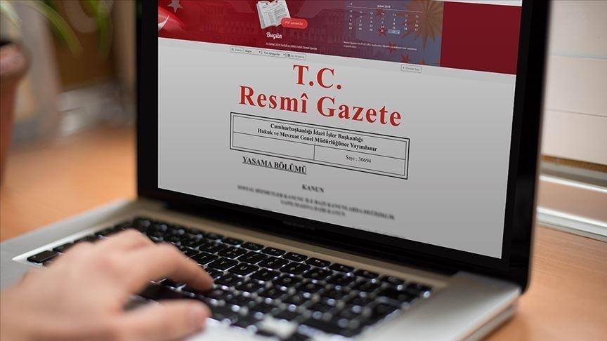Cumhurbaşkanlığı atamaları Resmi Gazete’de