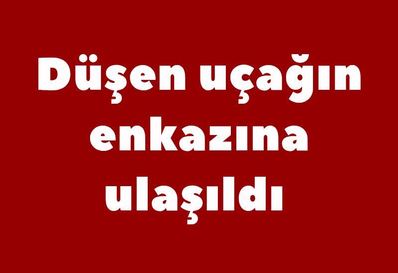 Düşen uçağın enkazın ulaşıldı: 5 ölü