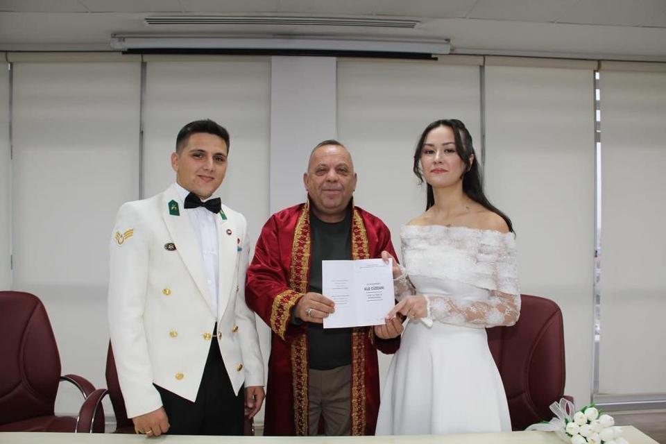 Bozdoğan'da 2025 yılında 161 çift "Evet" dedi