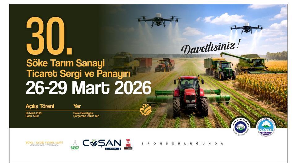Söke Tarım Fuarı için geri sayım başladı