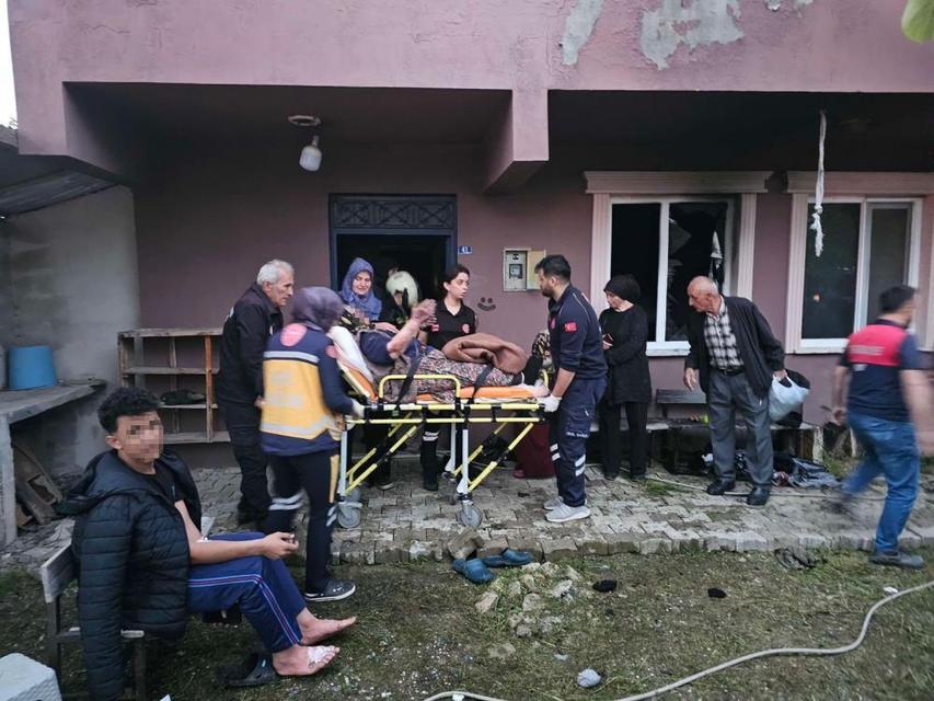 Sobayı yakmak isterken facia yaşandı! 4 yaralı