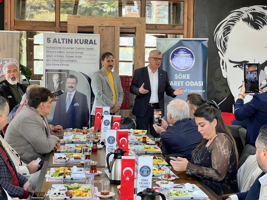 Söke  Ticaret Odası  Basın Mensupları İle Kahvaltıda Buluştu