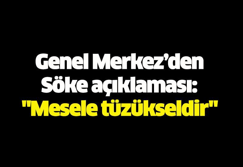 Alevi Kültür Dernekleri Genel Merkezi’nden Söke Şubesi açıklaması: "Mesele tüzükseldir"