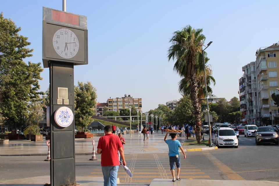 AYDIN'DA HAVA SICAKLIKLARI 40 DERECEYİ GÖRECEK