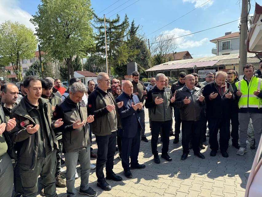 KAZADA HAYATINI KAYBEDEN ORMAN MUHAFAZA MEMURU TÖRENLE SON YOLCULUĞUNA UĞURLANDI
