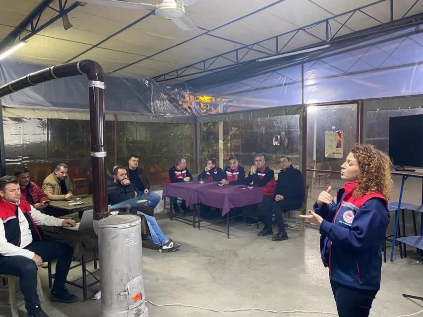 Aydın'da üreticiler şap hakkında bilgilendirildi