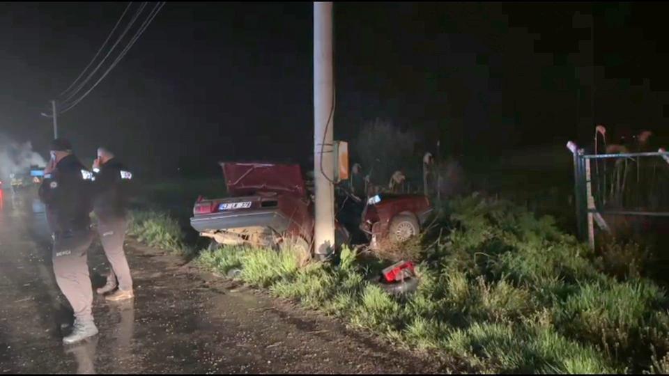 Feci kazada sürücü hayatını kaybetti