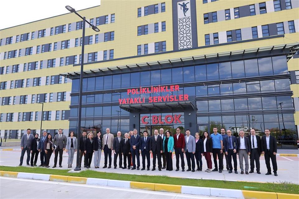 Aydın Şehir Hastanesi’nde poliklinik çalışmaları incelendi