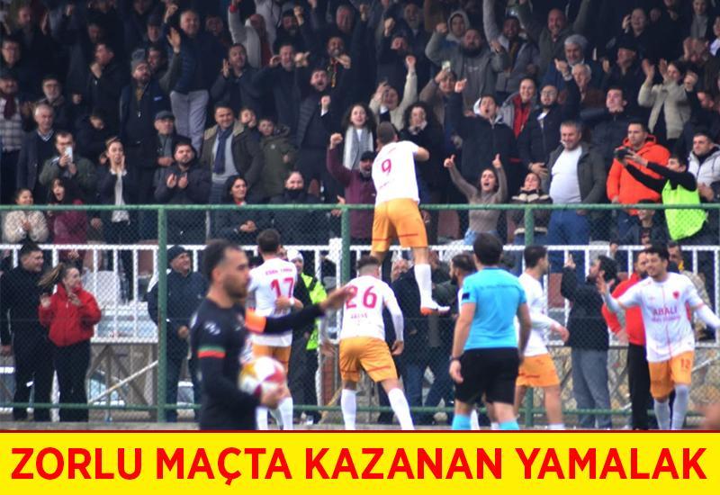Zorlu maçta kazanan Yamalak