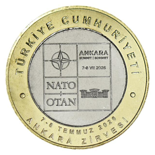 NATO Zirvesi'ne özel madeni para