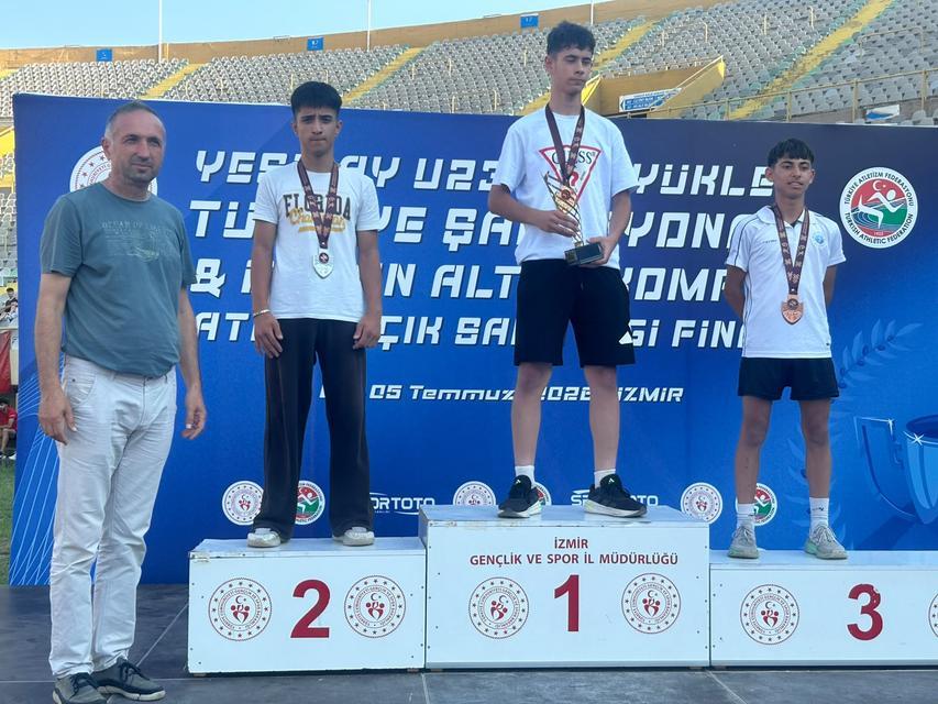 Aydınlı sporcudan büyük başarı: Türkiye ikincisi oldu
