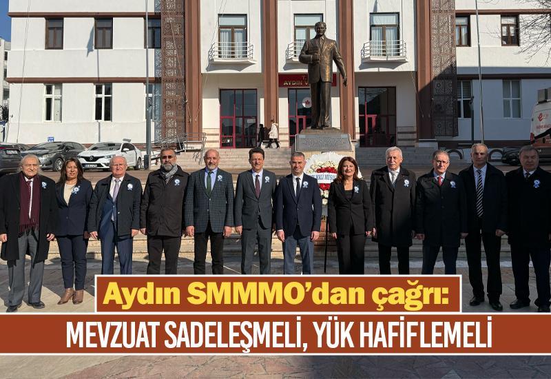 Aydın SMMMO’dan çağrı: Mevzuat sadeleşmeli, yük hafiflemeli
