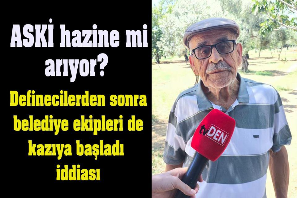 Definecilerden sonra belediye ekipleri de kazıya başladı iddiası