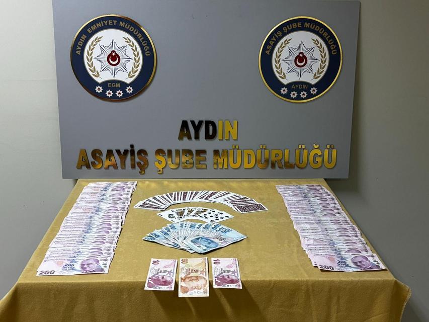 Aydın'da kumar baskını: İşyerine 85 Bin TL ceza