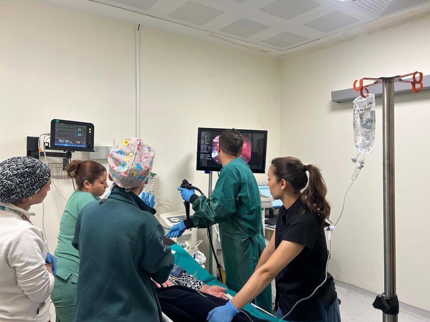 ÇİNE DEVLET HASTANESİ'NDE ENDOSKOPİ-KOLONOSKOPİ BİRİMİ HİZMETE AÇILDI