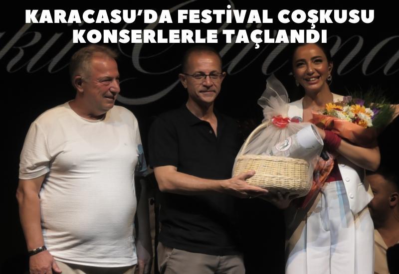 Karacasu’da Festival coşkusu konserlerle taçlandı